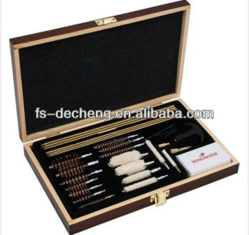 wooden box cleaning kit