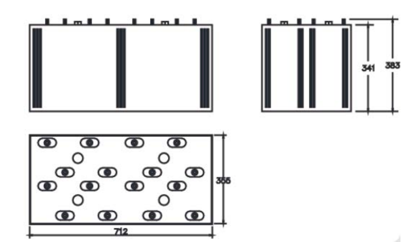 2V3000Ah Solar Gel Battery For Solar System