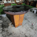 Outdoor Kitchen Corten Steel BBQ Grill