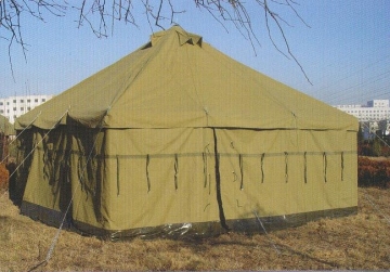Foreign trade tent for 12 persons