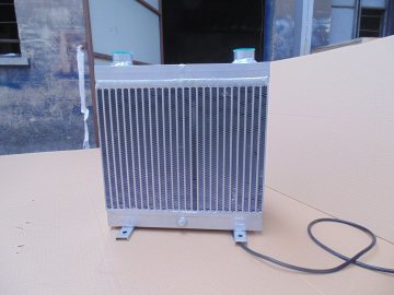 China Contruction Machinery Spare Parts Manufacture Aluminum Plate and Fin Type Radiator Cores