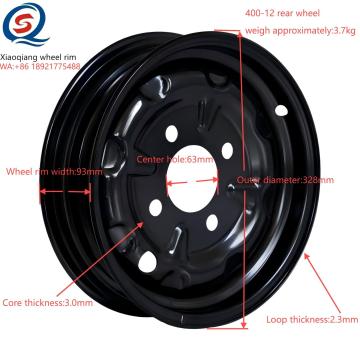 Libra duradera de la rueda trasera de 328 mm diseñada para la excelencia