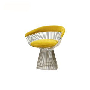 Sedia a sdraio da pranzo laterale Accent Side Warren Platner