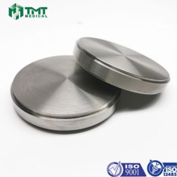 ISO5832-2 ASTM F67 GR3 Titanium Disc de grado médico
