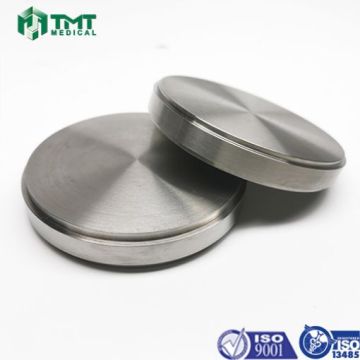 ISO5832-2 ASTM F67 GR3 Disco de titânio ASTM F67 GR3