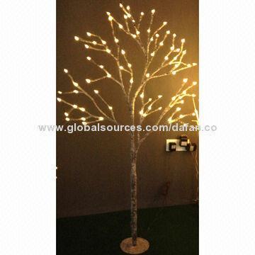 LED Christmas Tree Lights with Snow