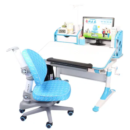 Teen′s Home Study Desk and Chair Furniture Set Children Table