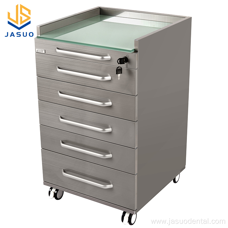 Stainless Steel With Drawer For Dental Furniture Cabinet