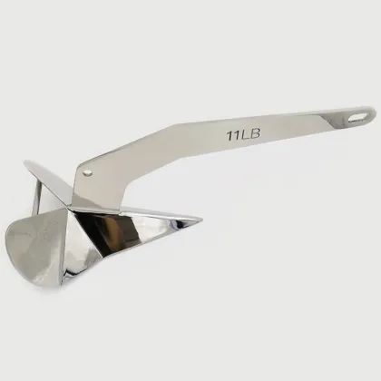 Marine Sea Boat Anchors: 316 Stainless Steel Delta Anchor for Fixed Yacht Docking