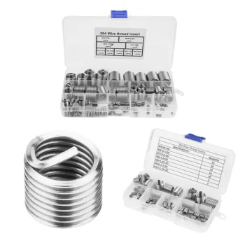Stainless Steel Coil Wire Thread Insert Sets - Various Piece Counts