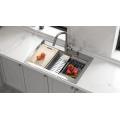 Meiao 304 Stainless Steel Countertop Drop-in Sinks