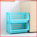 2 Tier Household Storage Basket