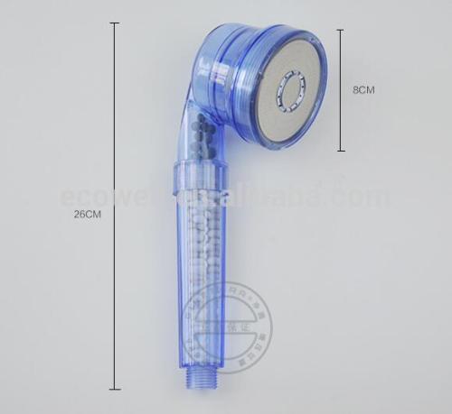 2016 new OEM Manufacturer Water saving massage shower Filter head for Soft skin