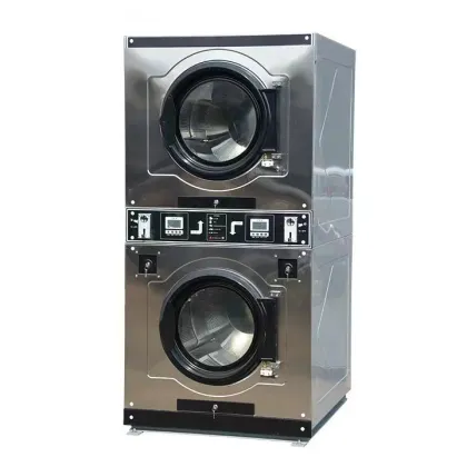 Commercial Coin Operated Double-Deck Dryer