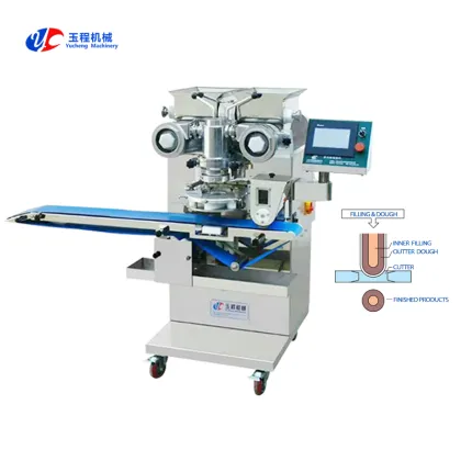 Small Fig Newton Bar Extruder Making Machine