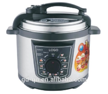 4/5/6/8L Stainless steel multicooker--J4E1