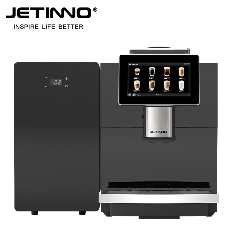 Jetinno JL15: The Ultimate Fully Automatic Coffee Machine with Touch Screen and Milk Frother System for Home Use