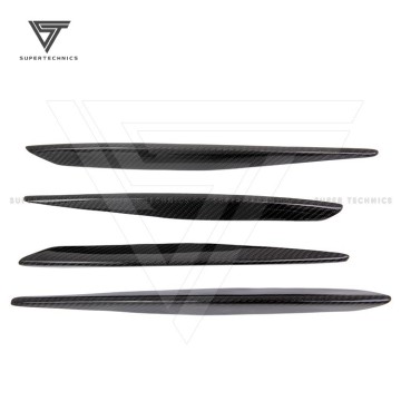 Schermata per parafango anteriore in fibra di carbonio per Mercedes-Benz R197 AMG SLS (2011-2014)