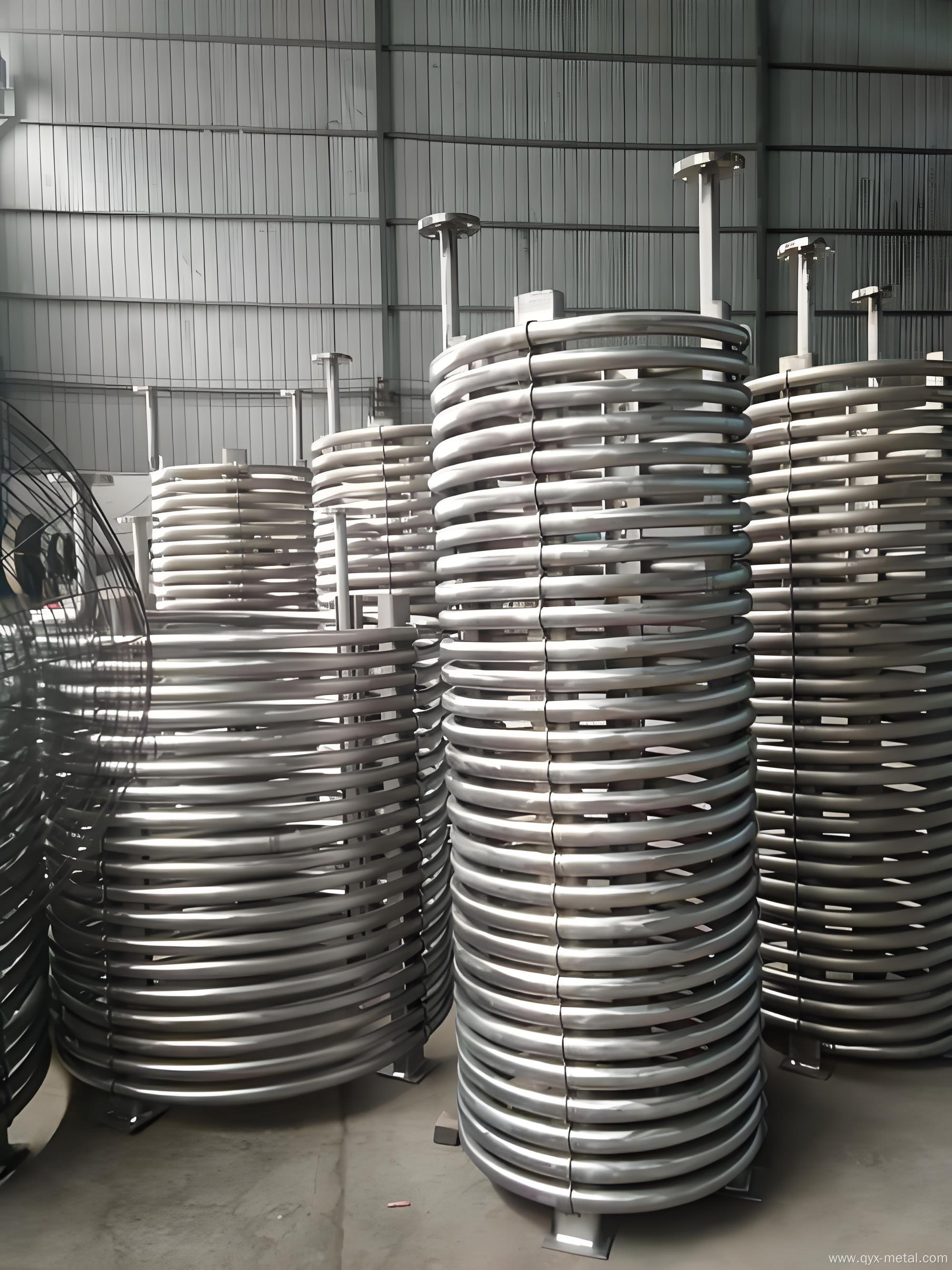 High Temperature Resistant Titanium Coil Heater For Power