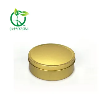 Gold candle tins for sale