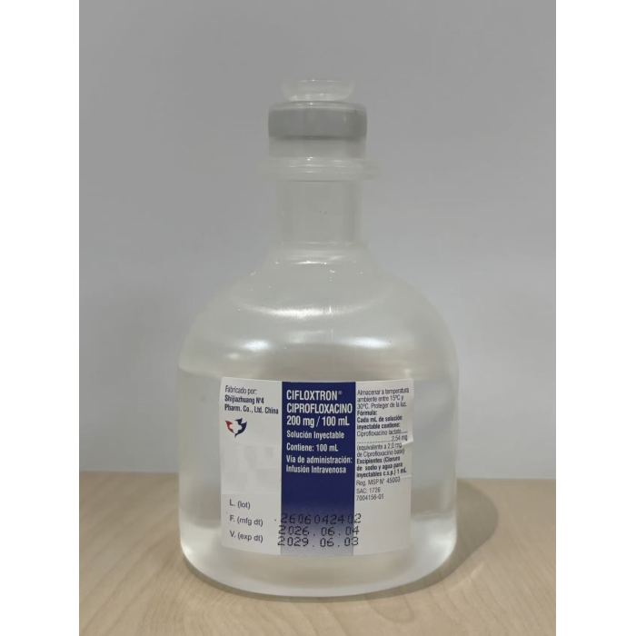 SİPROFLOKSASİN LAKTAT ENJEKSİYONU / SİPROFLOKSASİNO 200mg/100ml