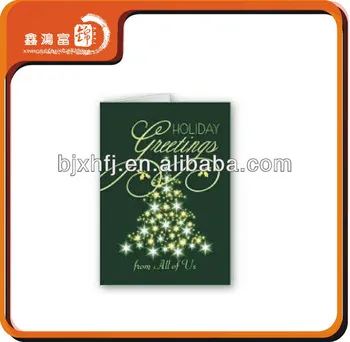 newest fashion paper greeting cards printing