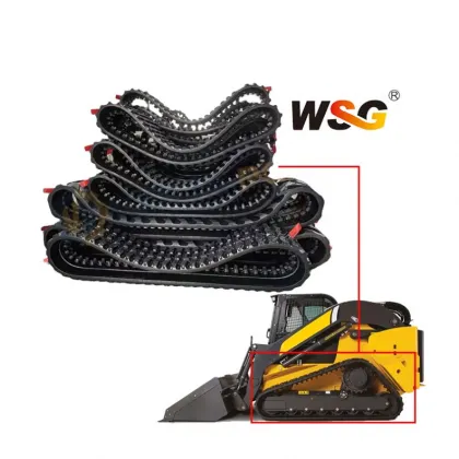 Wacker Neuson SM Series Compact Track Loader Undercarriage Parts: Front Idler, Rear Idler, Sprocket, Bottom Roller, Rubber Track