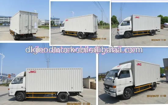JMC 4x2 conversion van truck cargo/ mini box van truck