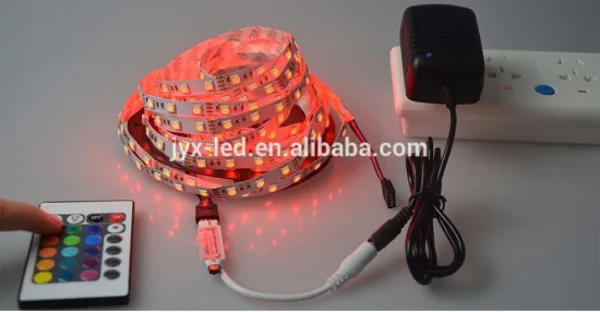 Christmas or display multicolor 12volt 5050 flexible led light strips 60leds/m double PCB and 3chips led strip light