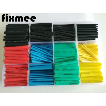 bestselling 530pcs Thermal contra Sleeve cable Heat Shrink Tube termoretractil pvc tube tubing 2:1 Wrap Wire Cable free ship