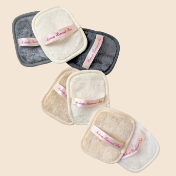 Wholesale Reusable Microfiber Cotton Face Cleaning Towels with Mesh Bag