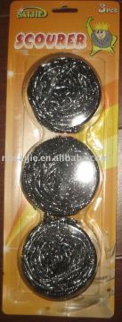 stainless steel scourer, galvanized mesh scrubber, cleaning ball