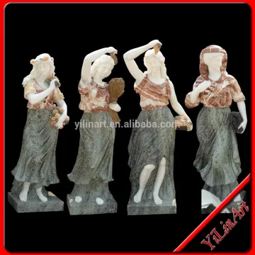 Natural Stone Statue, Marble Four Seasons Statue Carving