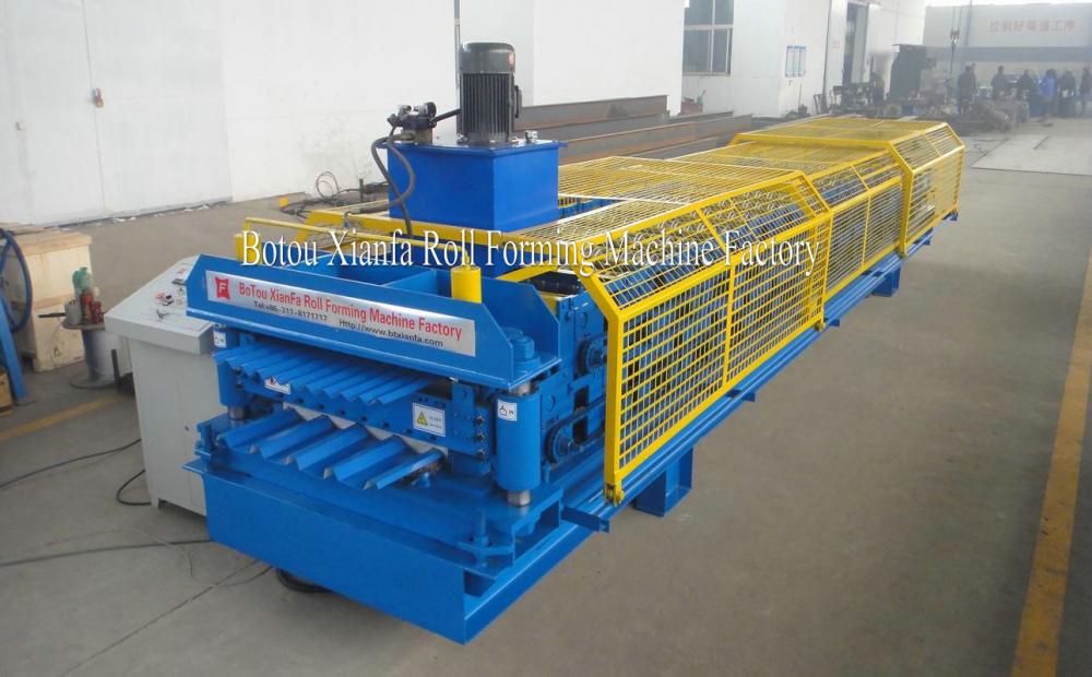 CE Color Steel Sheet Double Layer Forming Machine