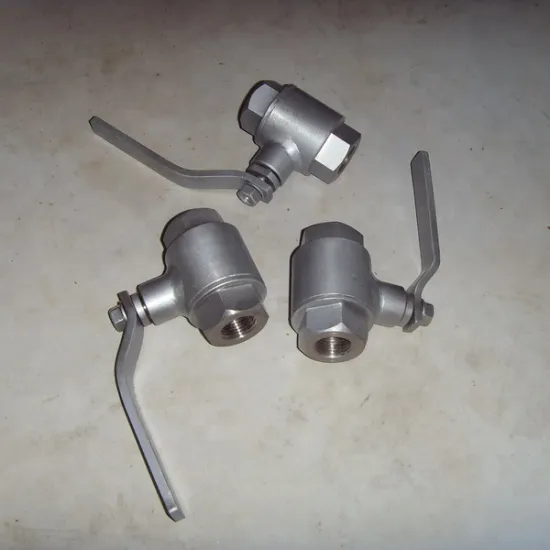 Titanium ball valve DN15 used