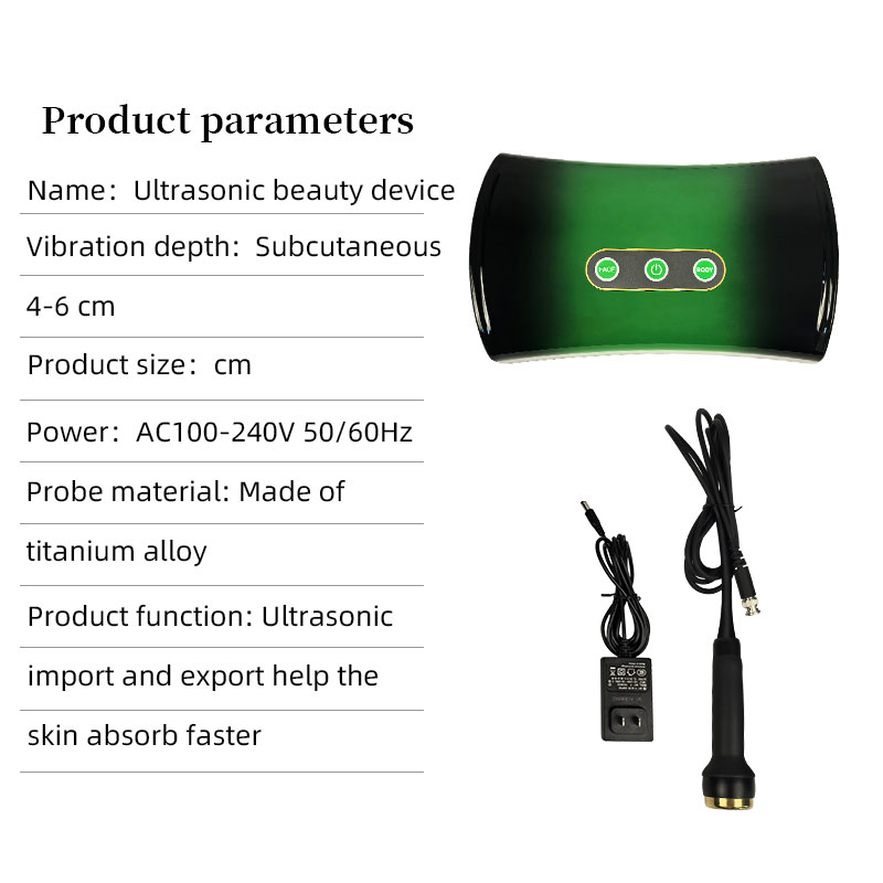 Ultrasonic beauty device