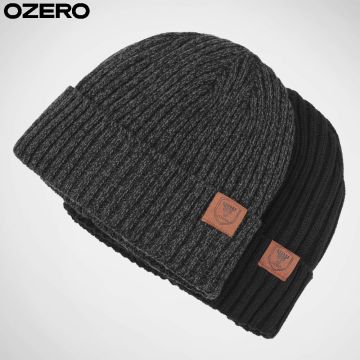 Stretchable Frosty Downtown Walks Polyester Windproof Beanie