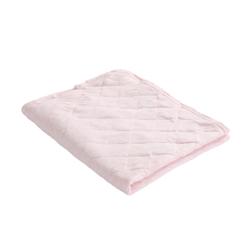 100% Organic Cotton Blue Baby Quilt for Children: Soft and Non-Toxic
