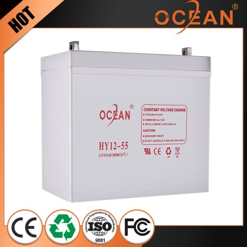 12V 55ah best quality control super power good quality ups battery price