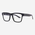 Classic Square Acetate Optical Frames for Men