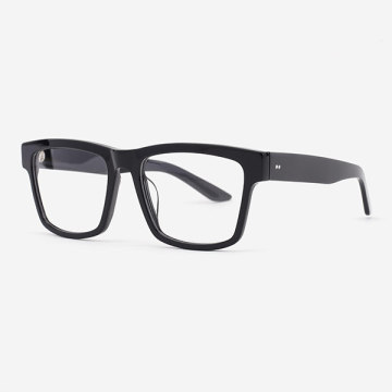 Classic Square Acetate Optical Frames for Men