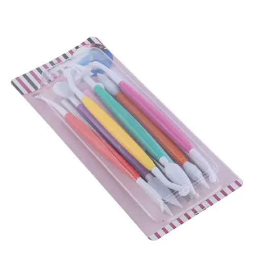 Plastic Clay Sculpting and Pottery Tools Kit