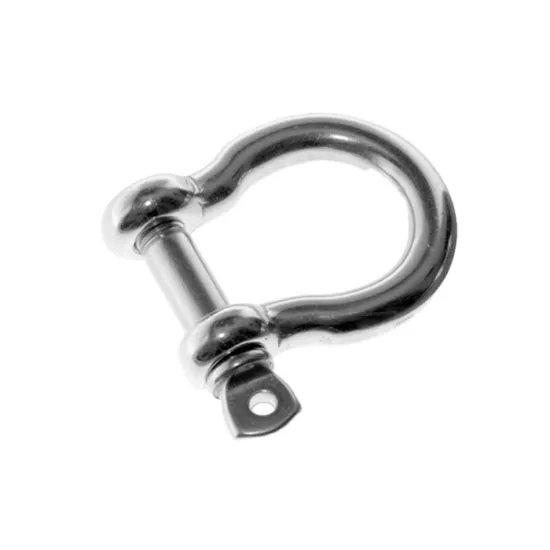 High Quality American Style Tethered Pin Bow Shackle Stainless Steel for Marine Boats