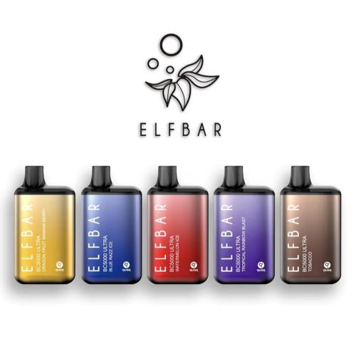 Elf Bar BC5000 Ultra使い捨て電子タバコ