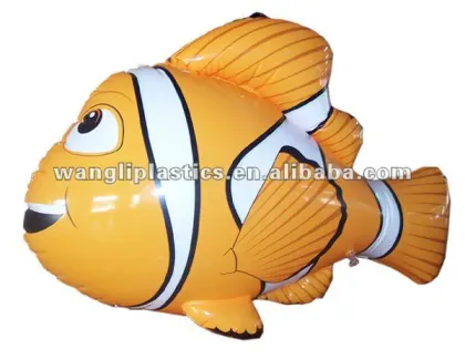 PVC Inflatable Nemo Fish Toy for Kids