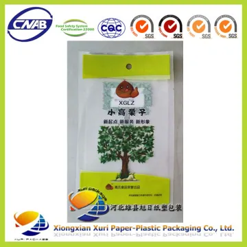 Plastic Bag Factory Customize Chestnut Plastic Bag printed With Best Price