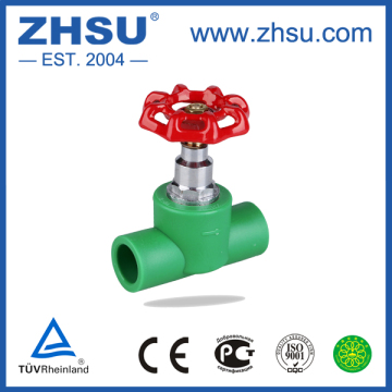 20-110mm ppr water brass stop valve