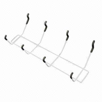 4-hook Utility Rack with Screws