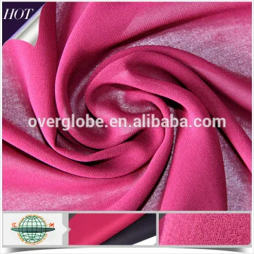 Hot Sale High Quality 100% Polyester Peach Chiffon Fabric for Lady Dress