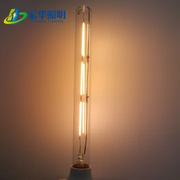 Clear High Power LED Tubular Edison Filament Bulb T30 300cm